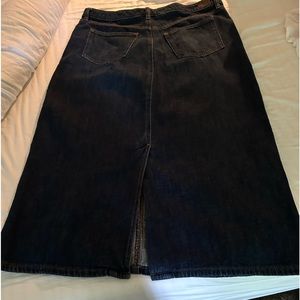 Lauren Long jeans skirt size 12